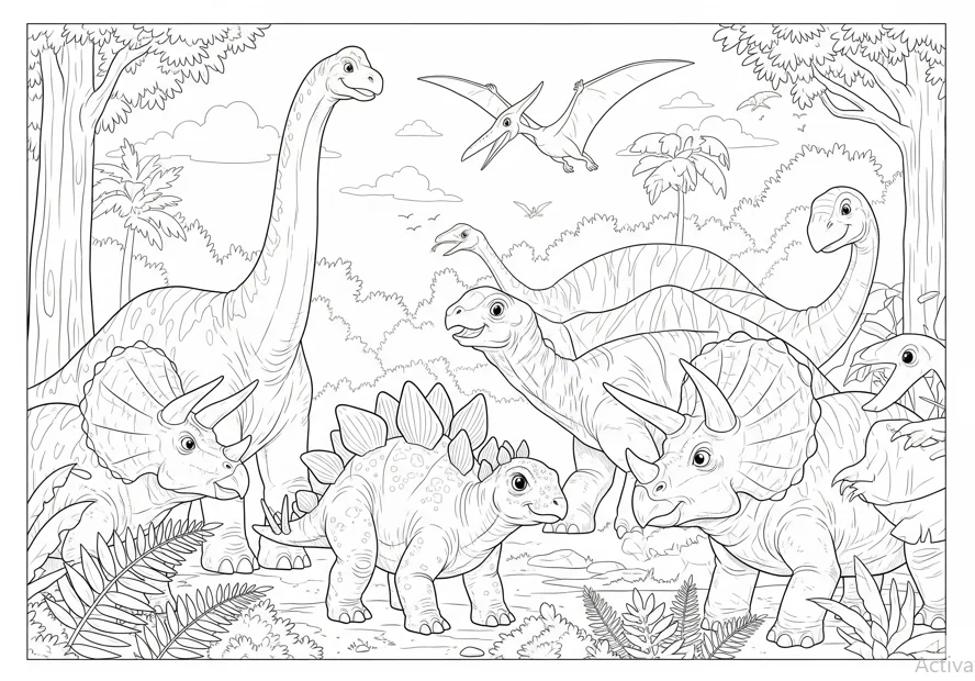 dinosaur coloring pages 22