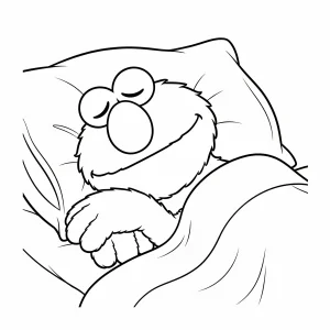 elmo pictures to color