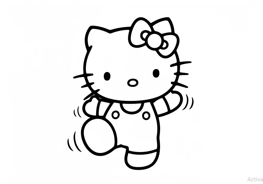 hello kitty coloring pages download 10