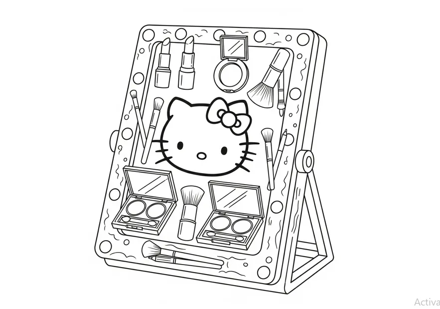 hello kitty coloring pages download 13