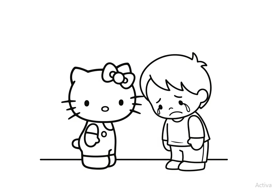 hello kitty coloring pages download 18