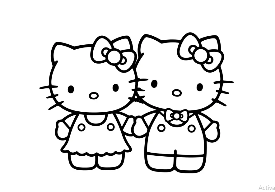 hello kitty coloring pages download 21