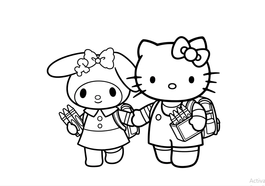 hello kitty coloring pages download 3