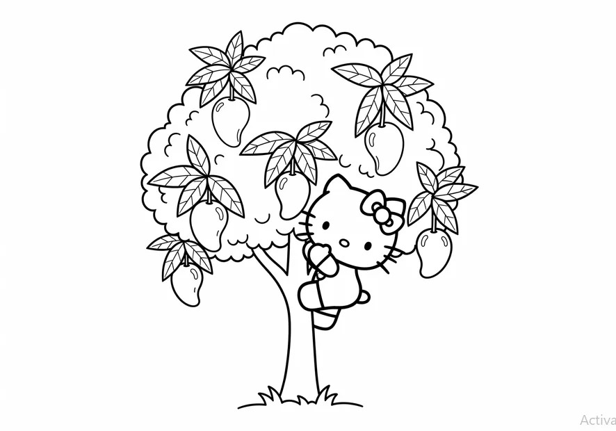 hello kitty coloring pages download 4