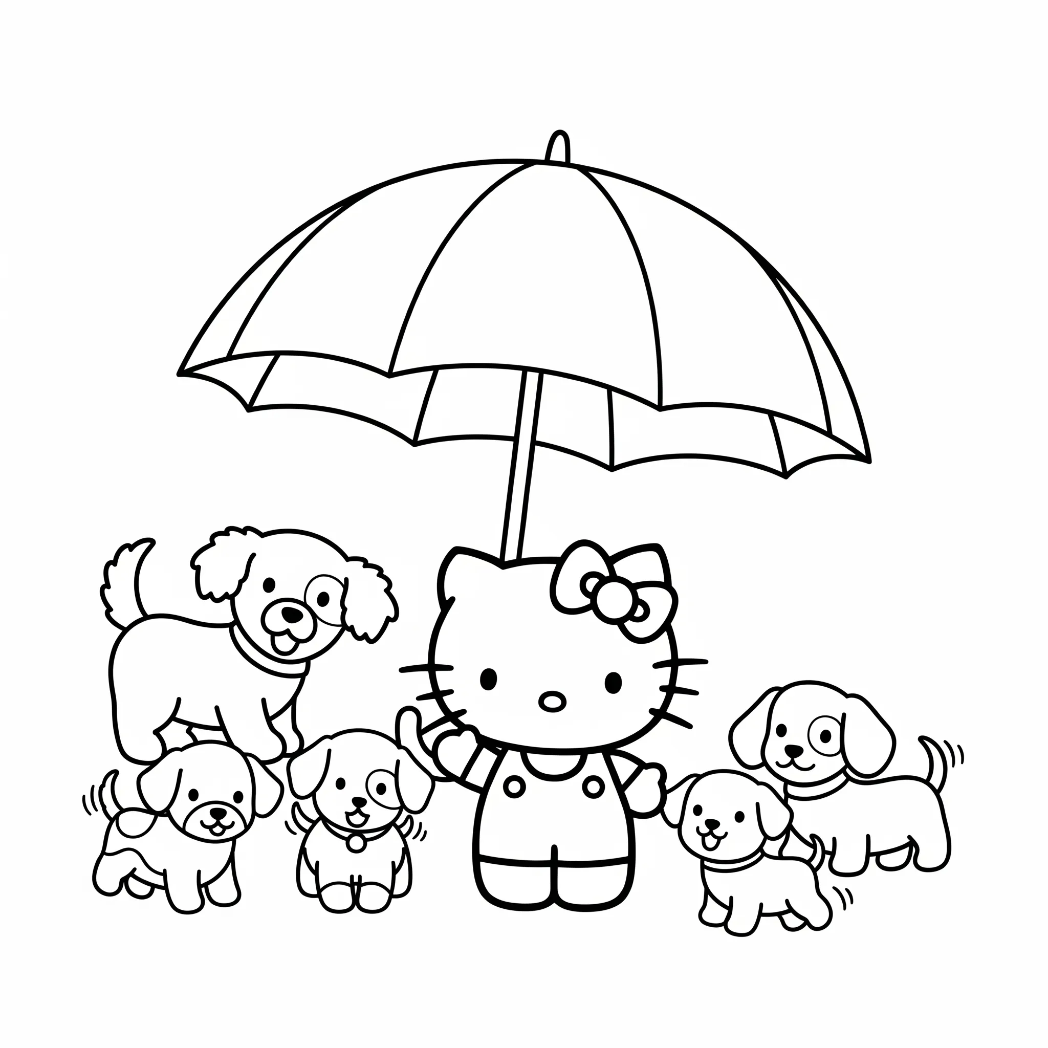 hello kitty coloring pages printable 2
