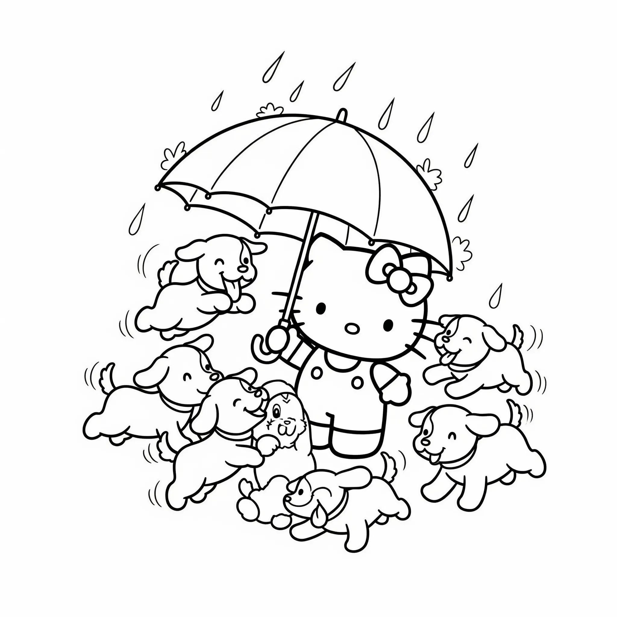 hello kitty coloring pages printable 3