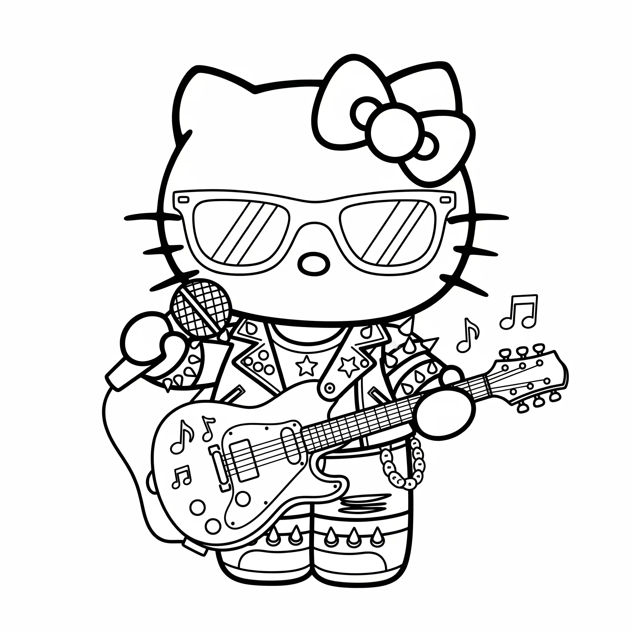 hello kitty coloring pages printable 35