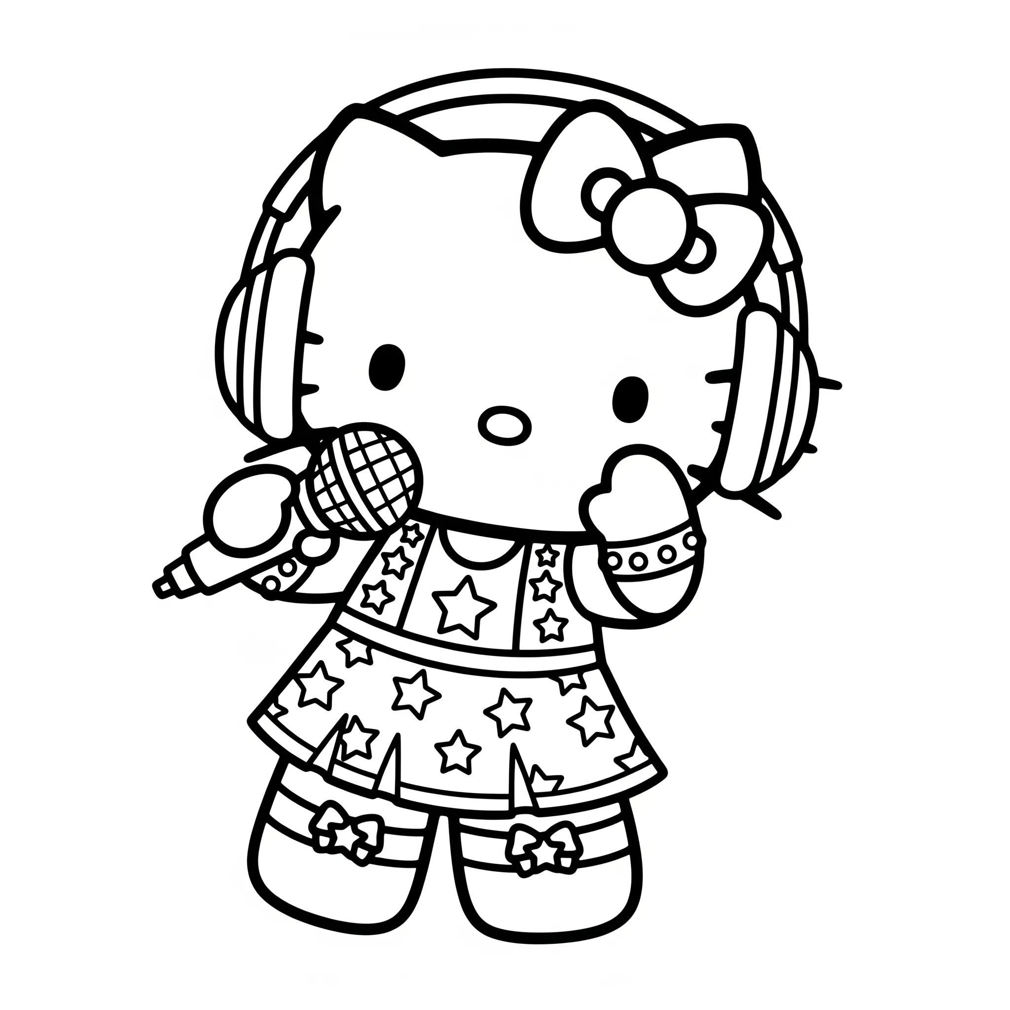 hello kitty coloring pages printable 36