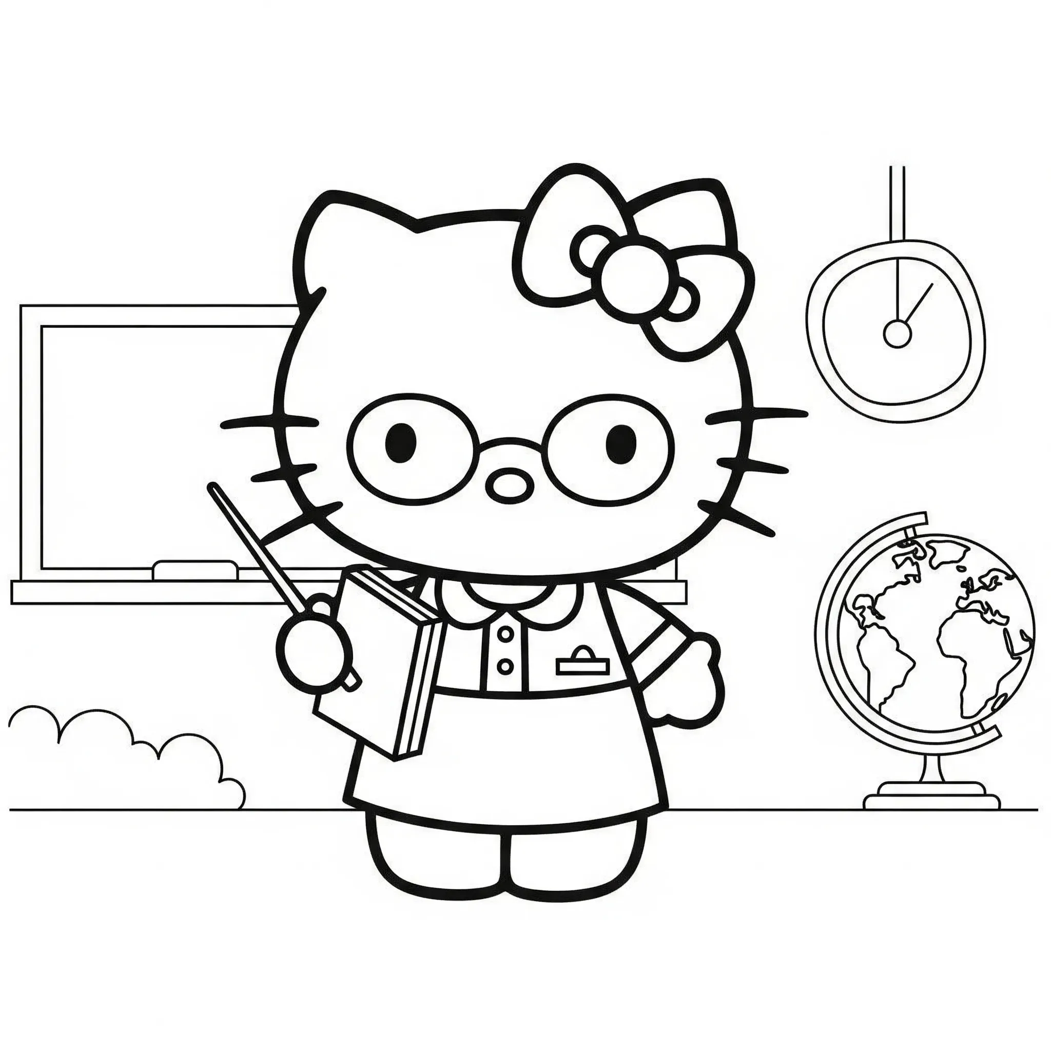 hello kitty coloring pages printable 58