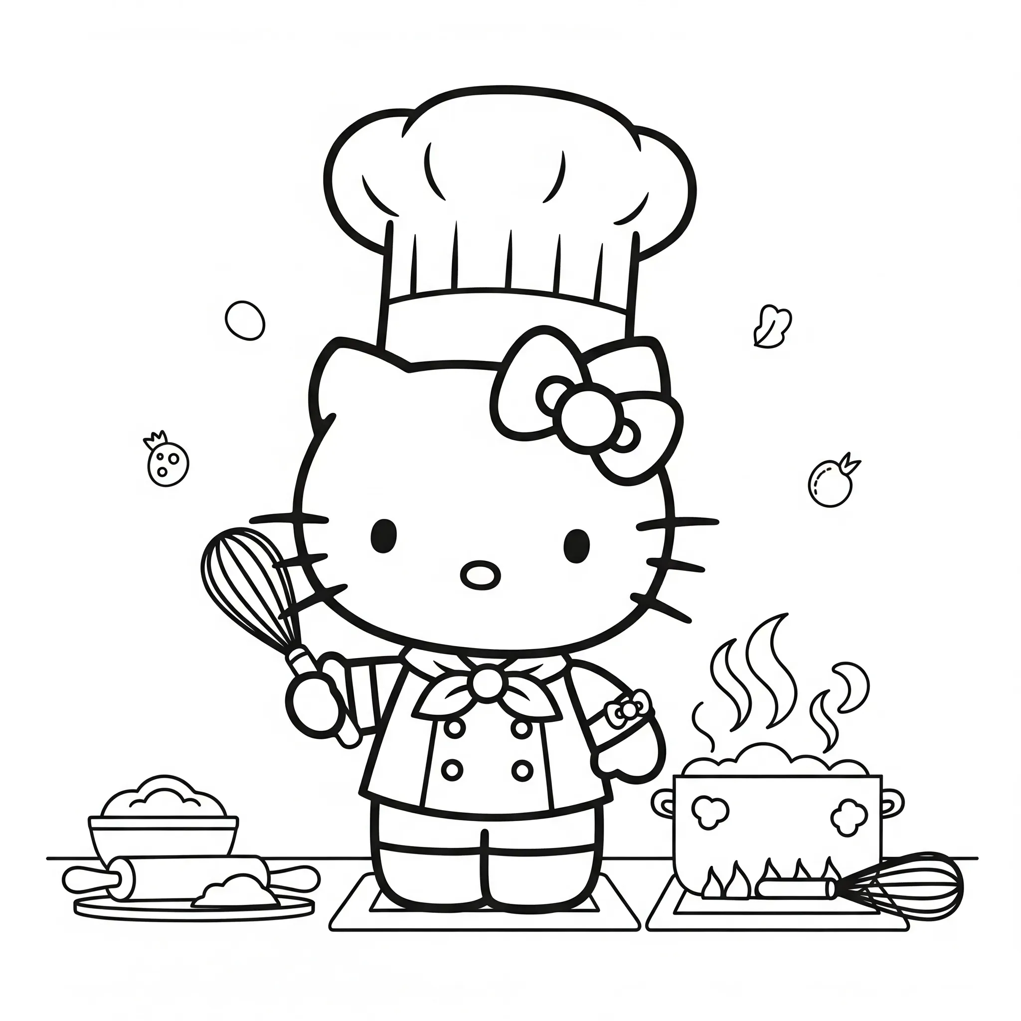 hello kitty coloring pages printable 61