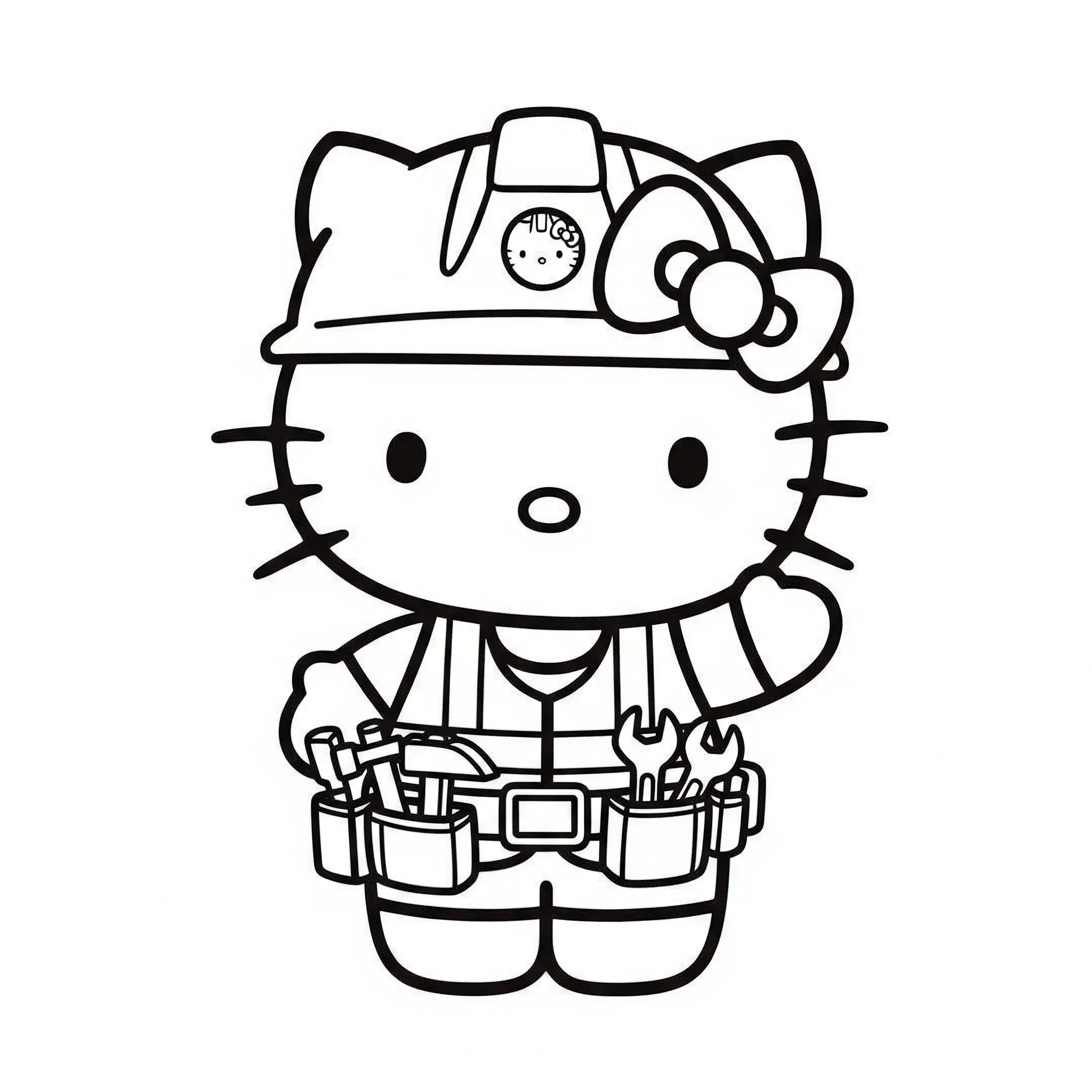 hello kitty coloring pages printable 64