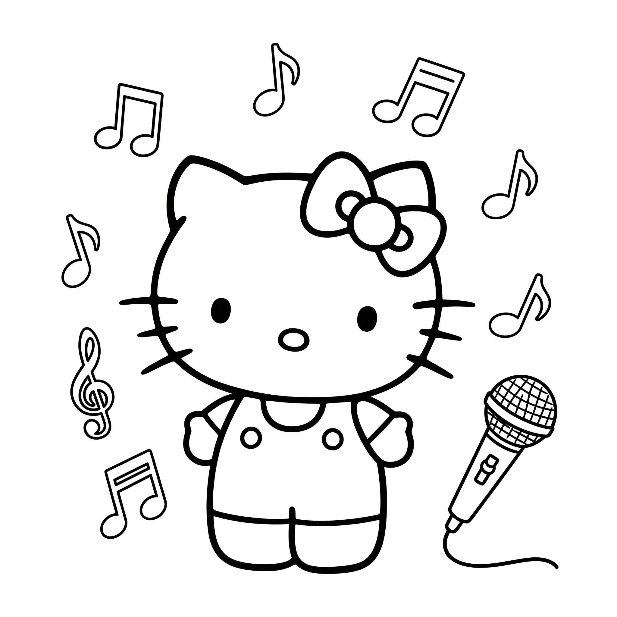 hello kitty coloring pages printable 69