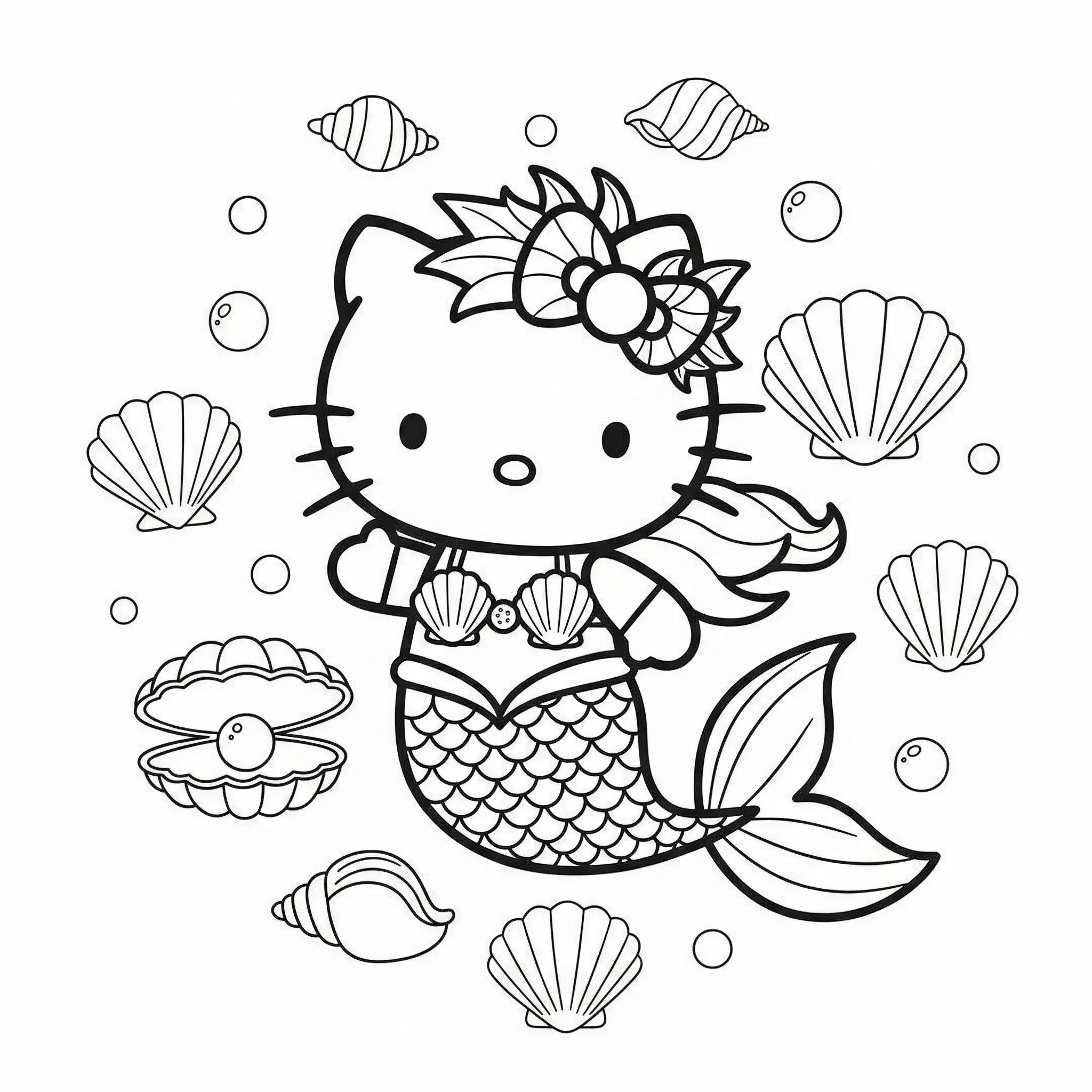 hello kitty coloring pages printable 79