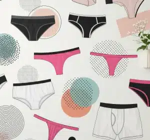 Colorful wallpaper-inspired underwear with stylish patterns and comfortable fit