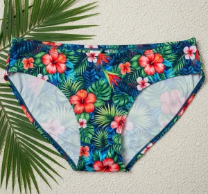 Colorful wallpaper-inspired underwear with stylish patterns and comfortable fit