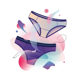 Colorful wallpaper-inspired underwear with stylish patterns and comfortable fit