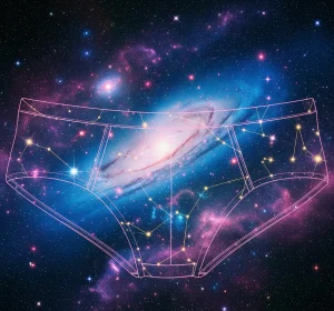 Colorful wallpaper-inspired underwear with stylish patterns and comfortable fit