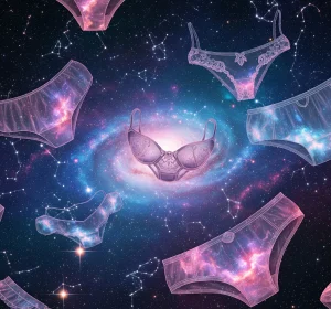 Colorful wallpaper-inspired underwear with stylish patterns and comfortable fit