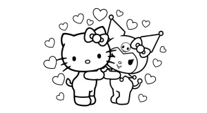 Kuromi Coloring Pages 27