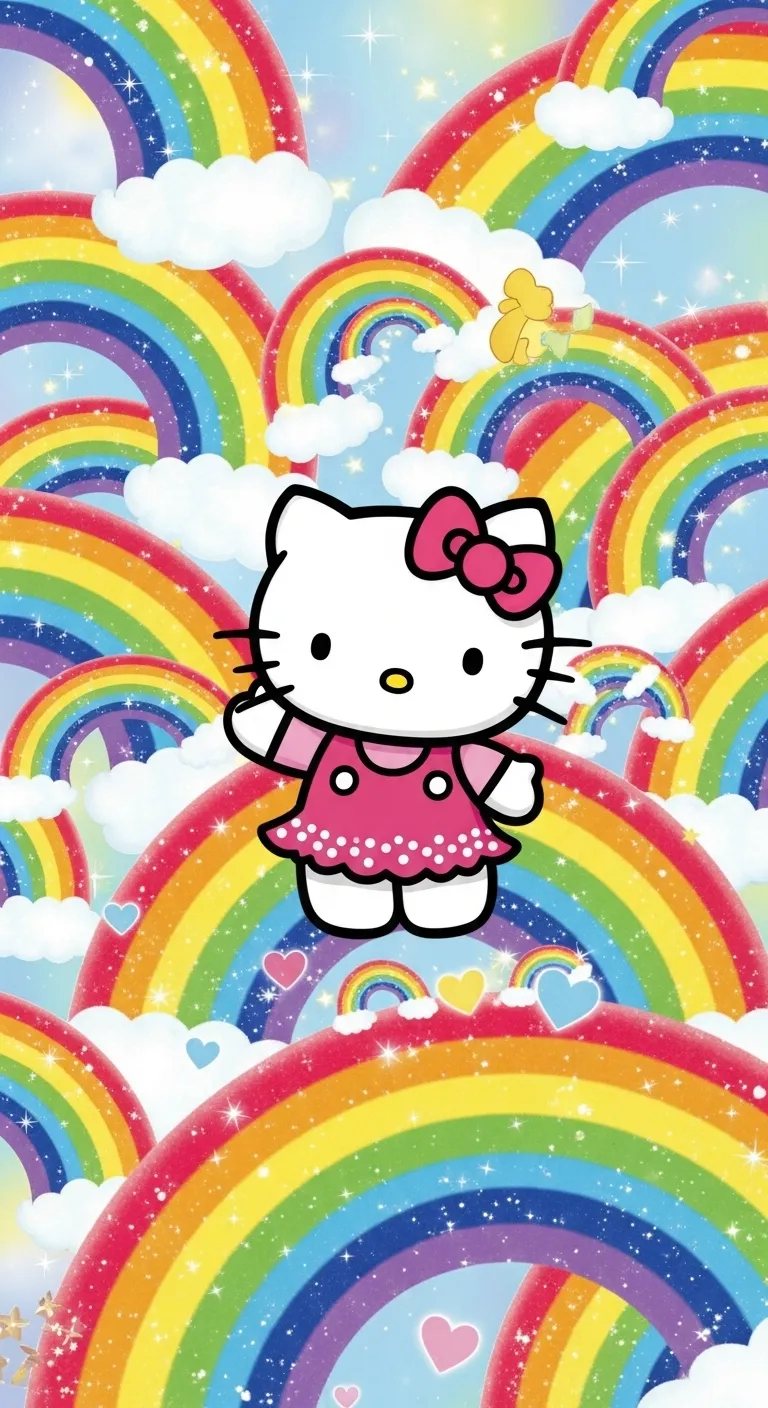 hello kitty wallapers for iphone, android, ipad, desktop, laptop 4k 37