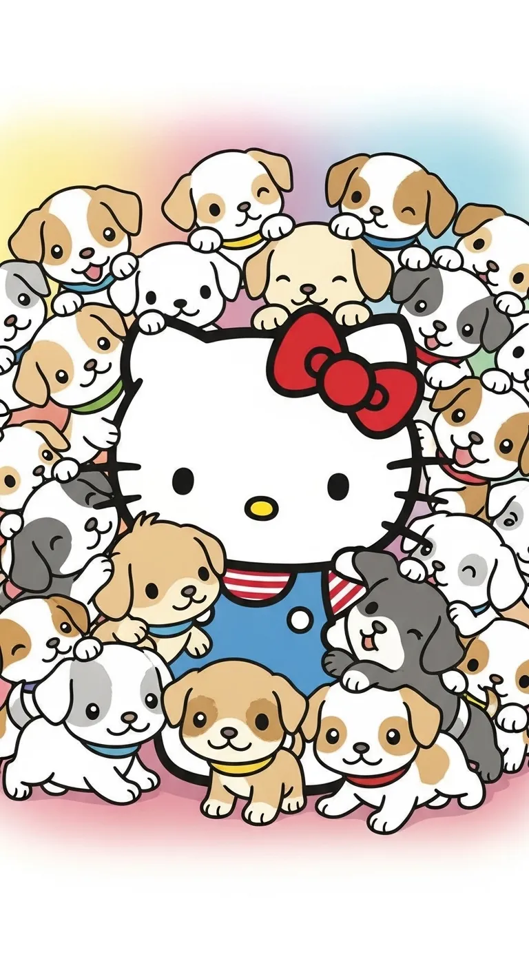 hello kitty wallapers for iphone, android, ipad, desktop, laptop 4k 46