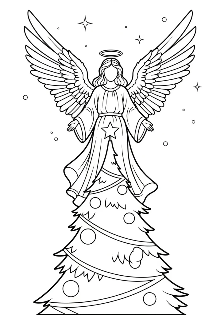angel coloring pages