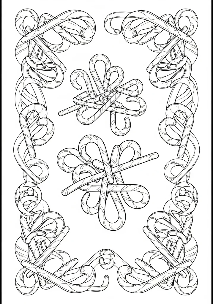 candies coloring pages