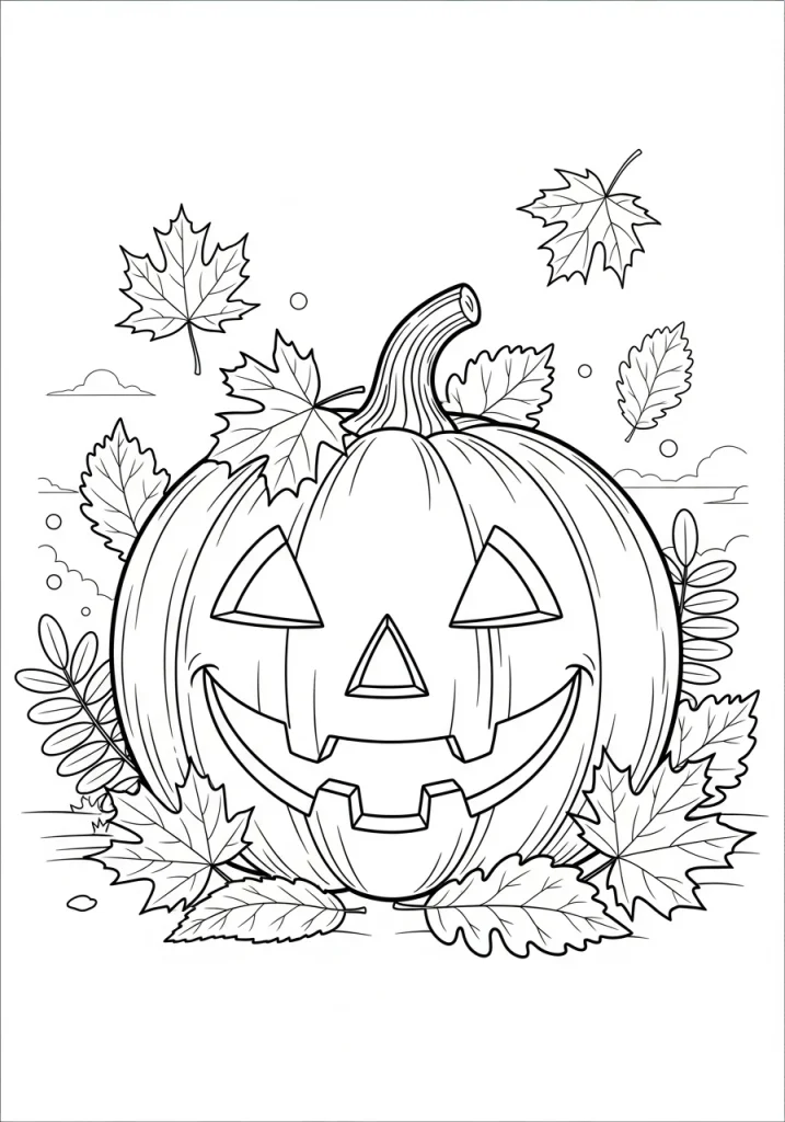 halloween coloring page 10