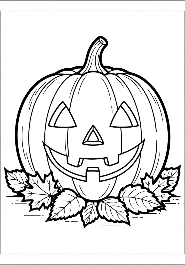 halloween coloring page 11