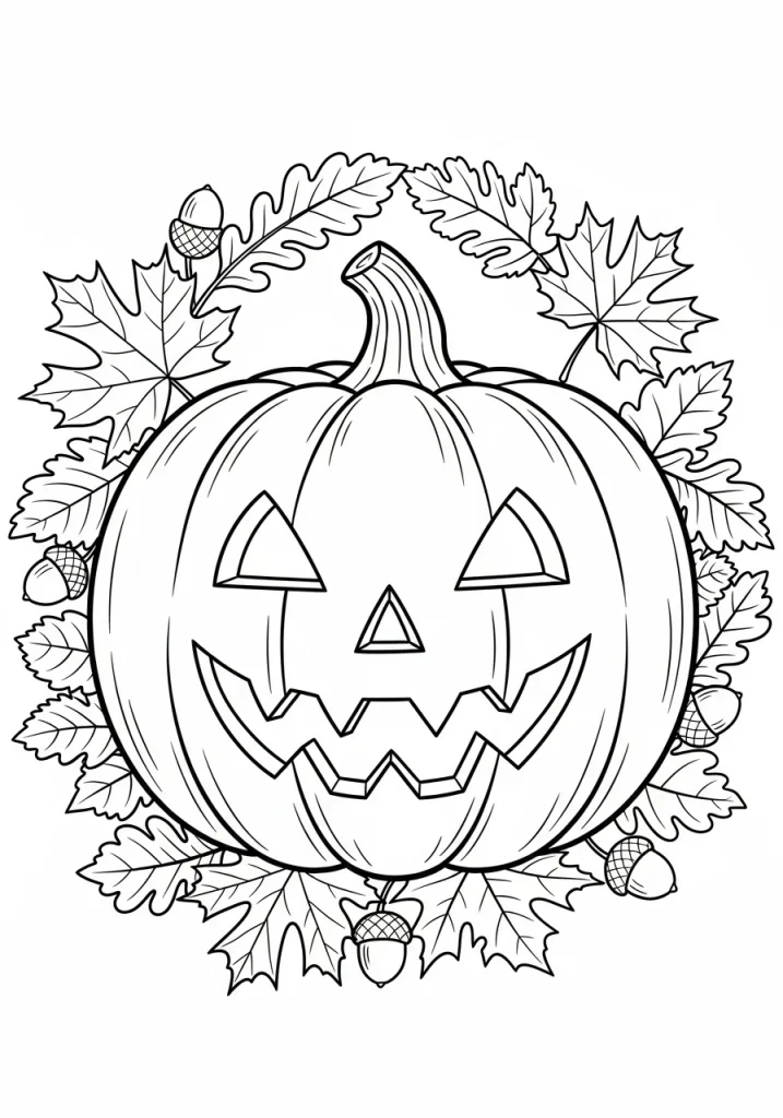halloween coloring page 12
