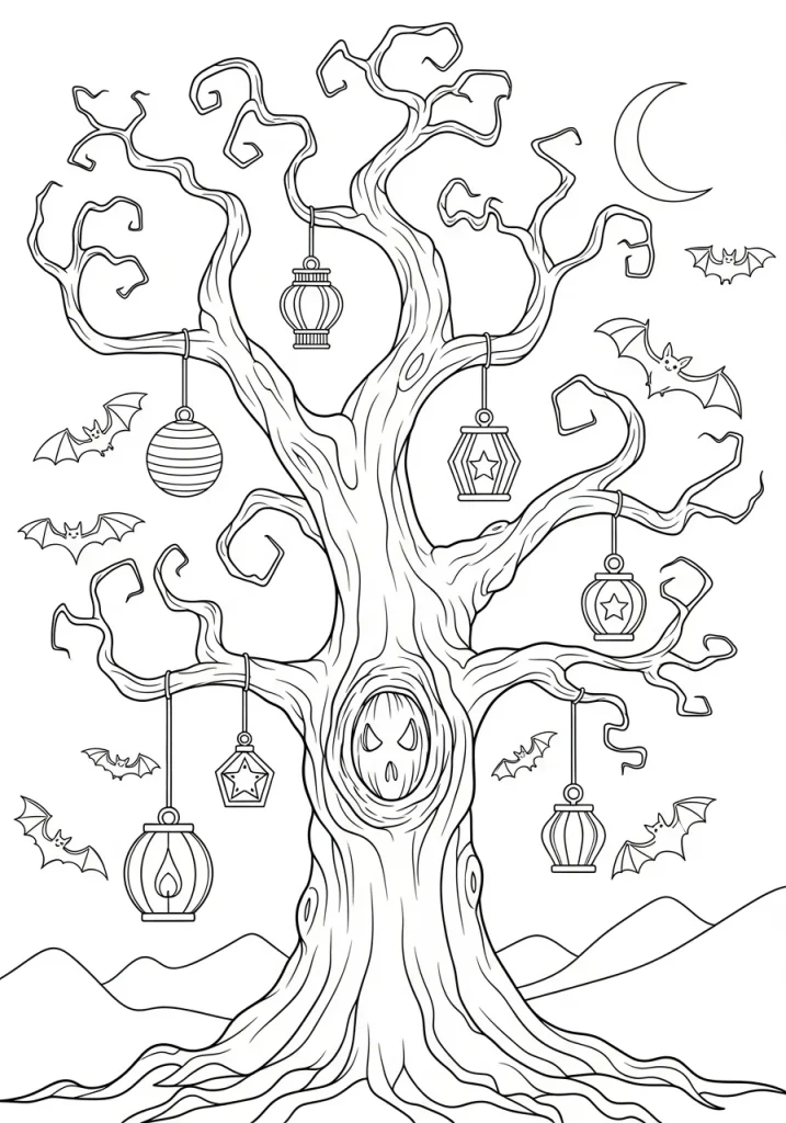 halloween coloring page 18