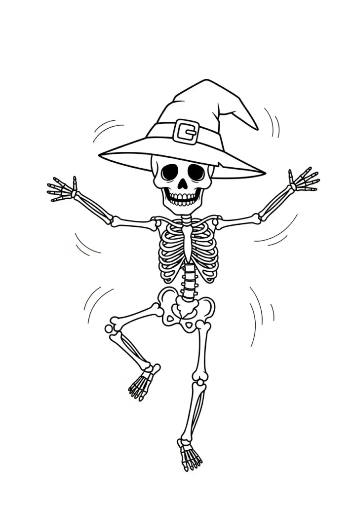 halloween coloring page 6