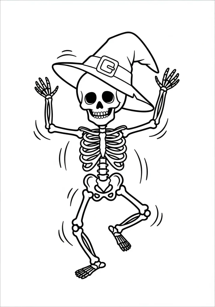 halloween coloring page 7