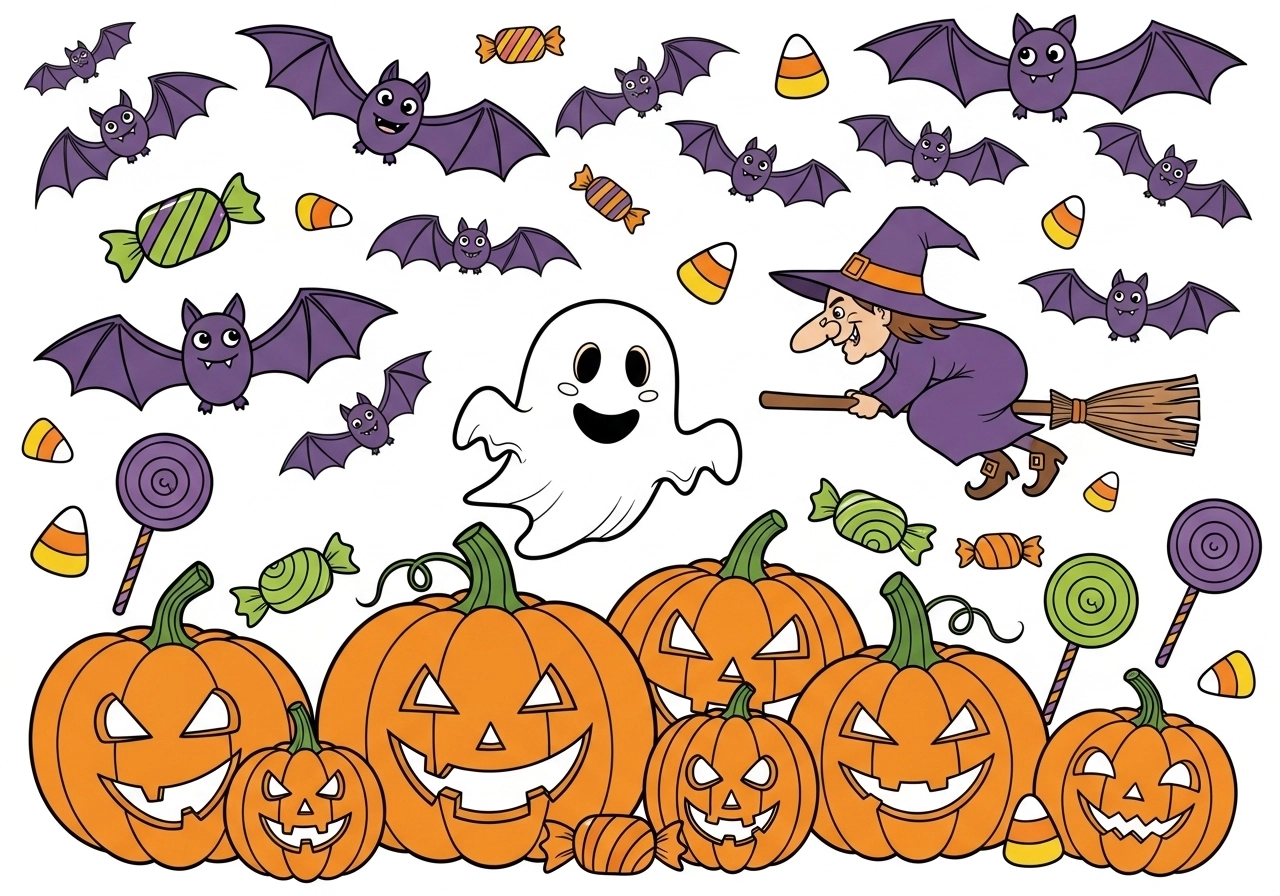 Halloween Coloring Pages