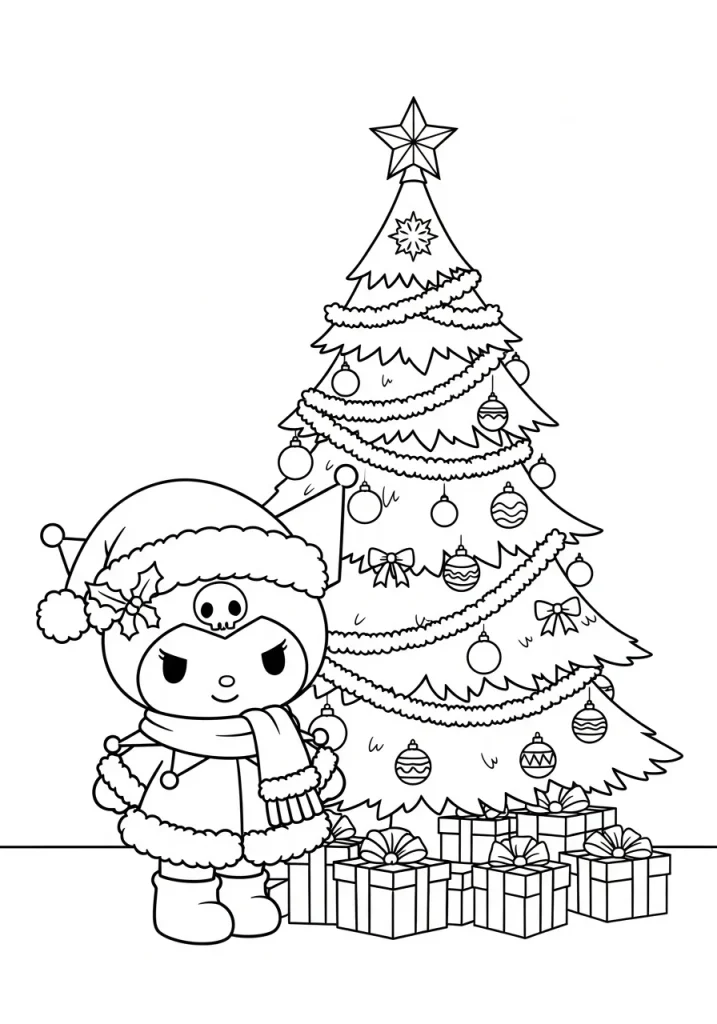 kuromi coloring pages 10