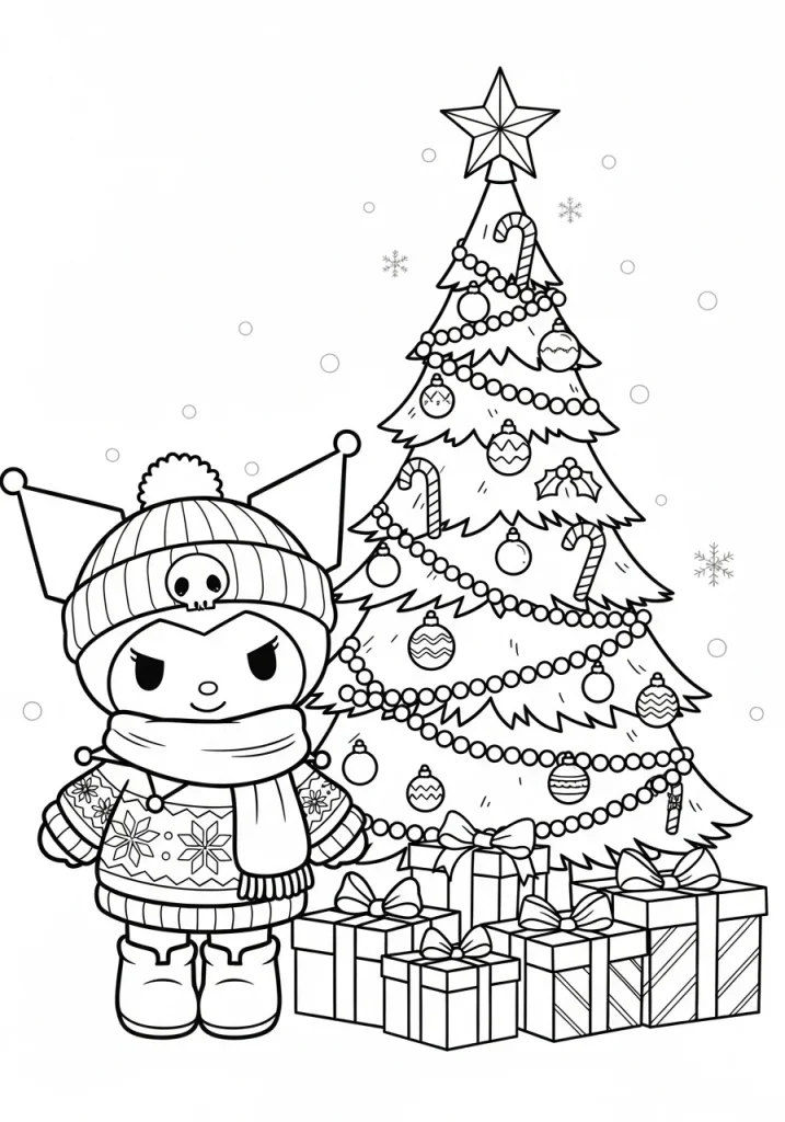 kuromi coloring pages 12