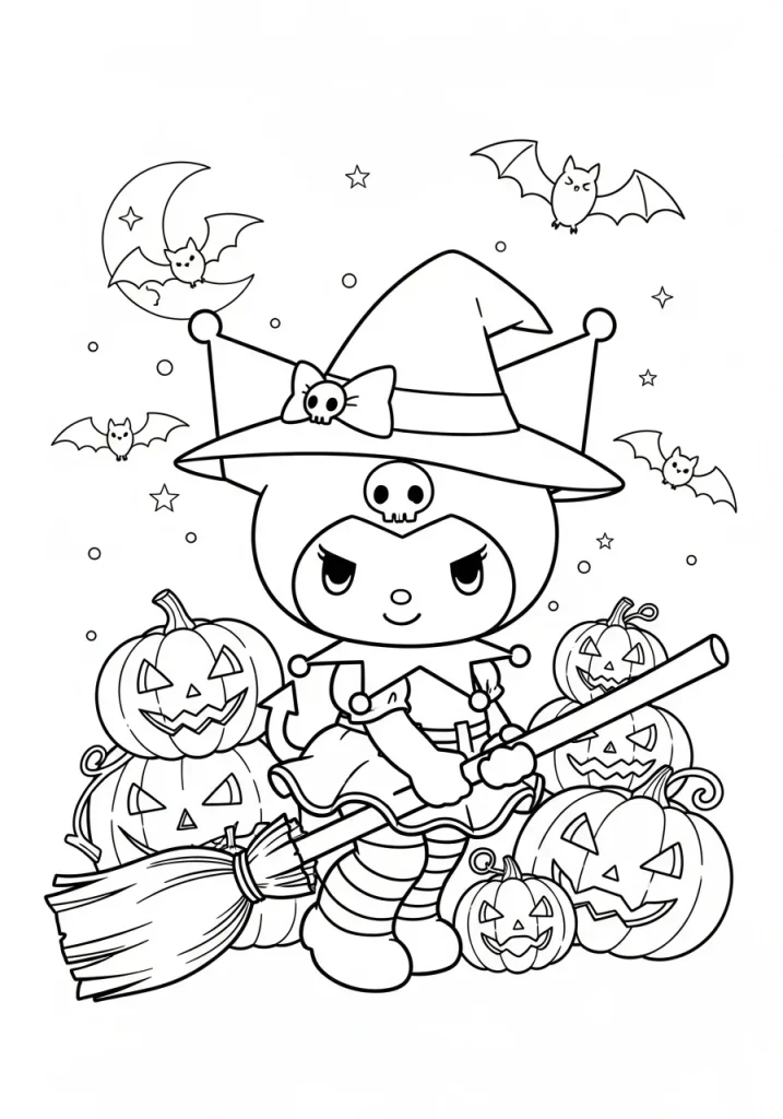 kuromi coloring pages 29