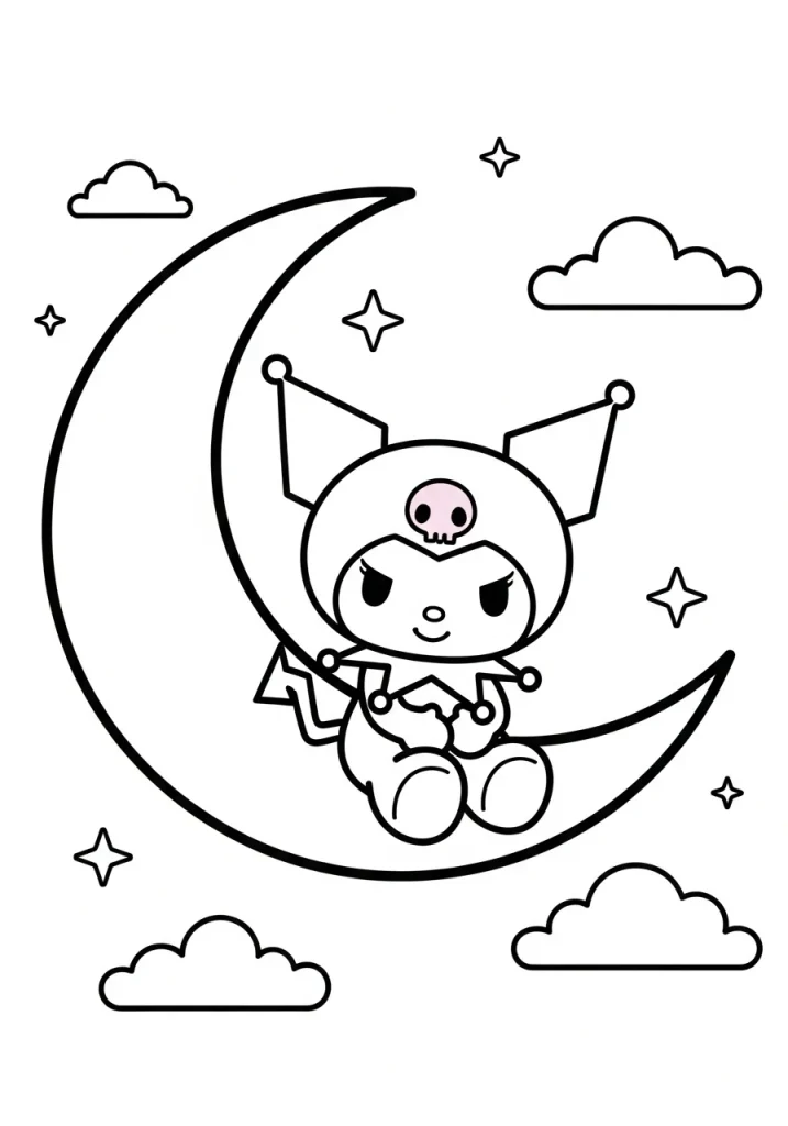 kuromi coloring pages 31