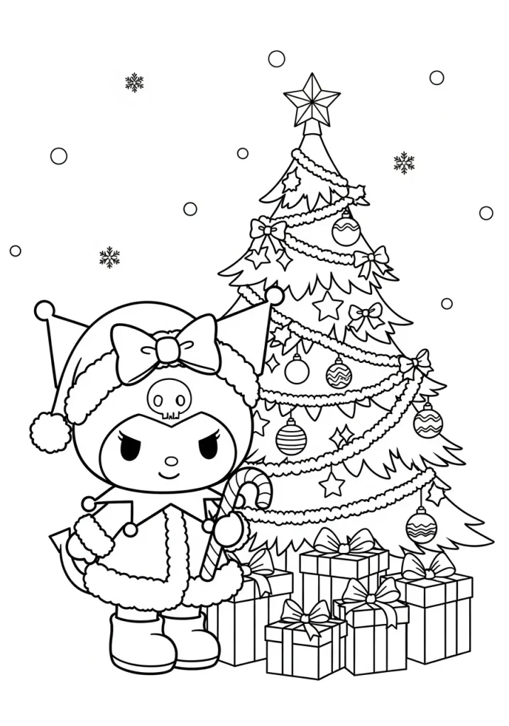 kuromi coloring pages 33