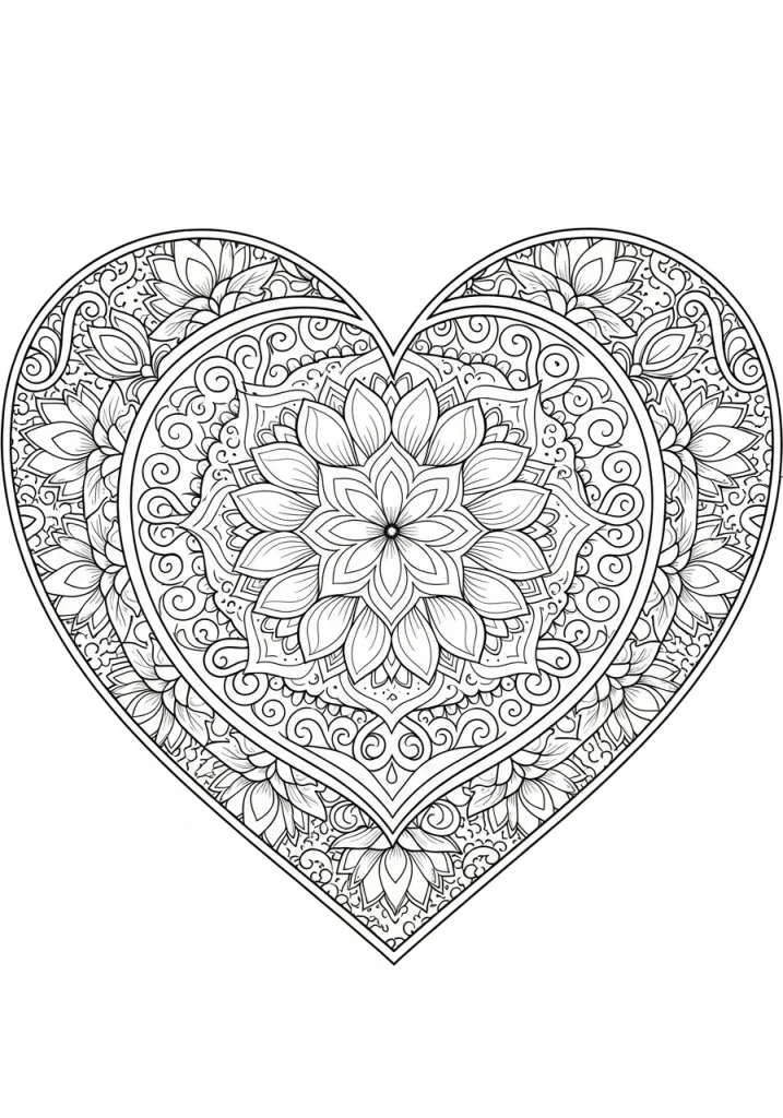 mandala mandala coloring pages 