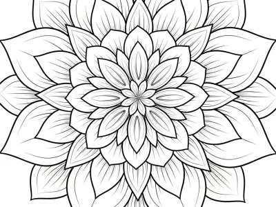 Mandala Coloring Pages - Free printable coloring page