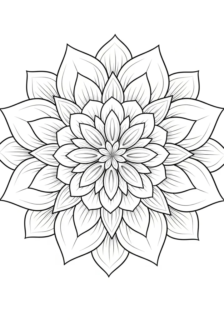 mandala mandala coloring pages for all