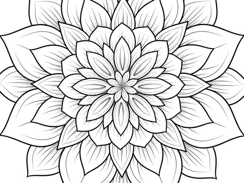 Mandala Coloring Pages - Free printable coloring page