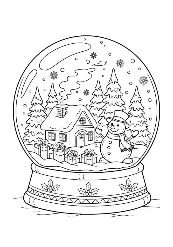 christmas coloring pages printables free