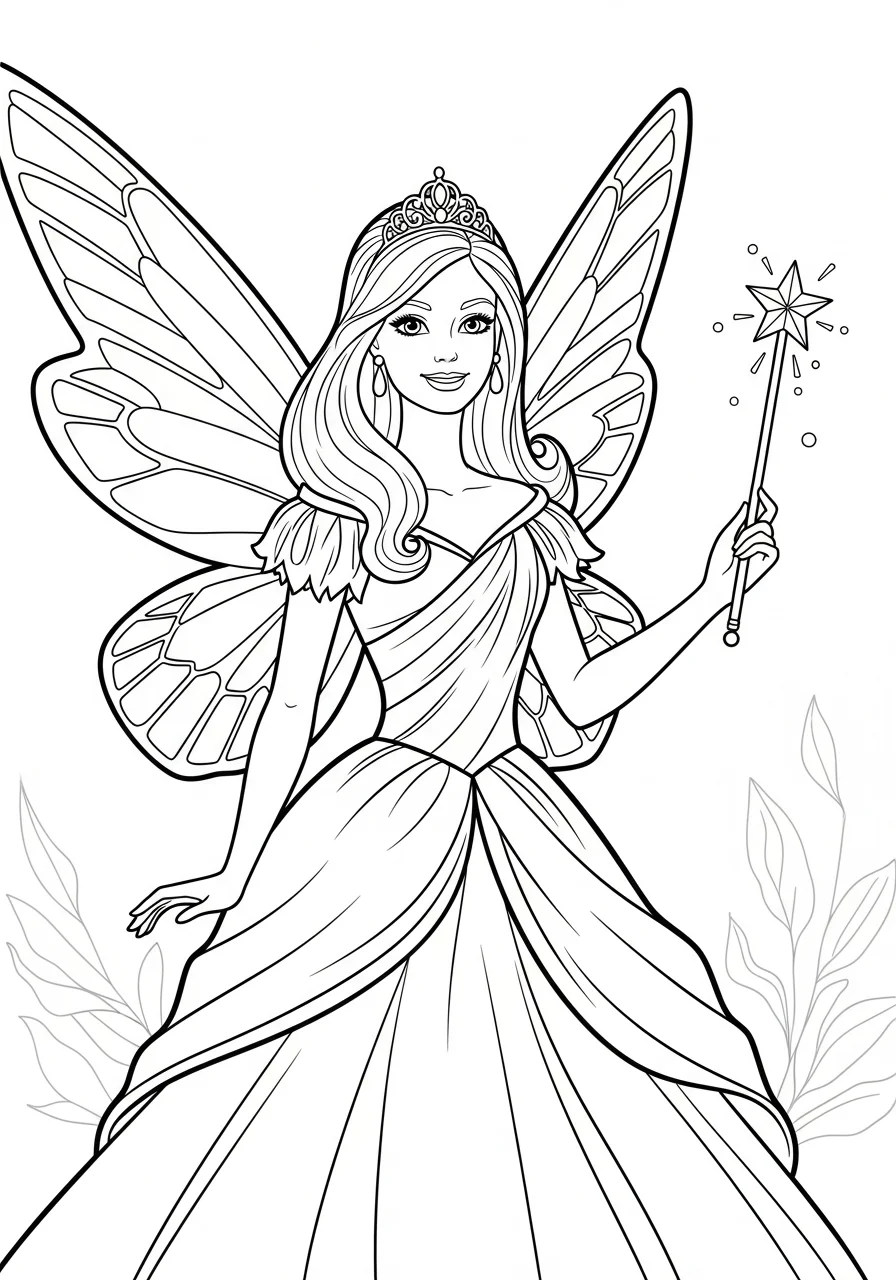 barbie coloring pages printable