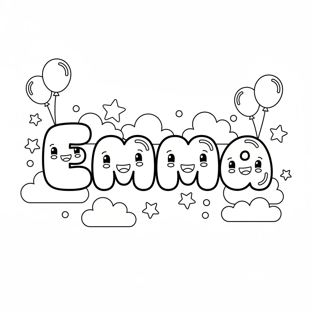 free name coloring sheets