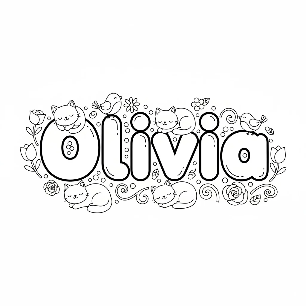 free name coloring pages for kids