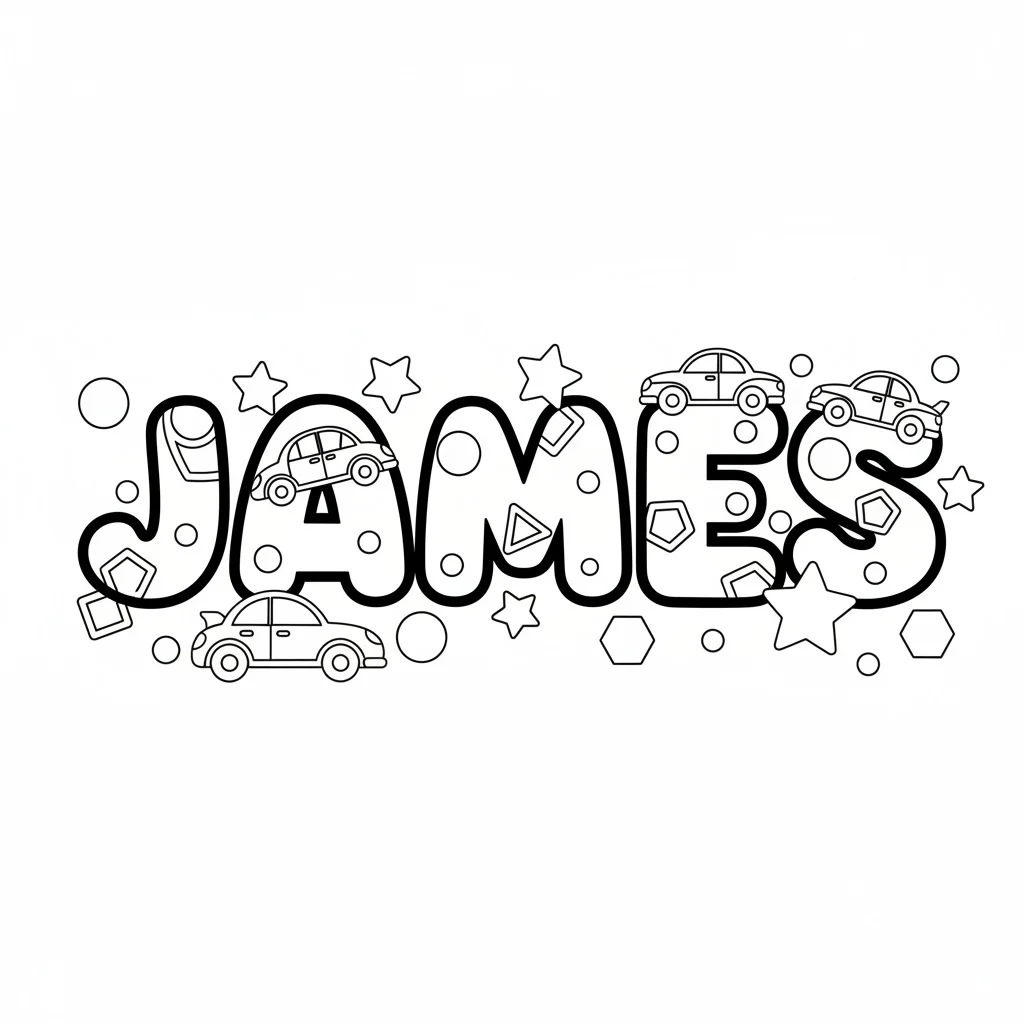 name coloring pages printable free