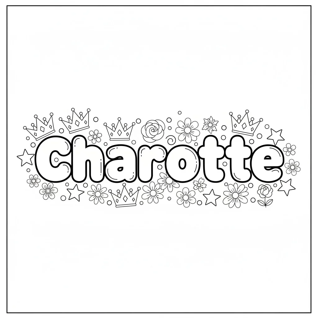 name coloring pages for adults
