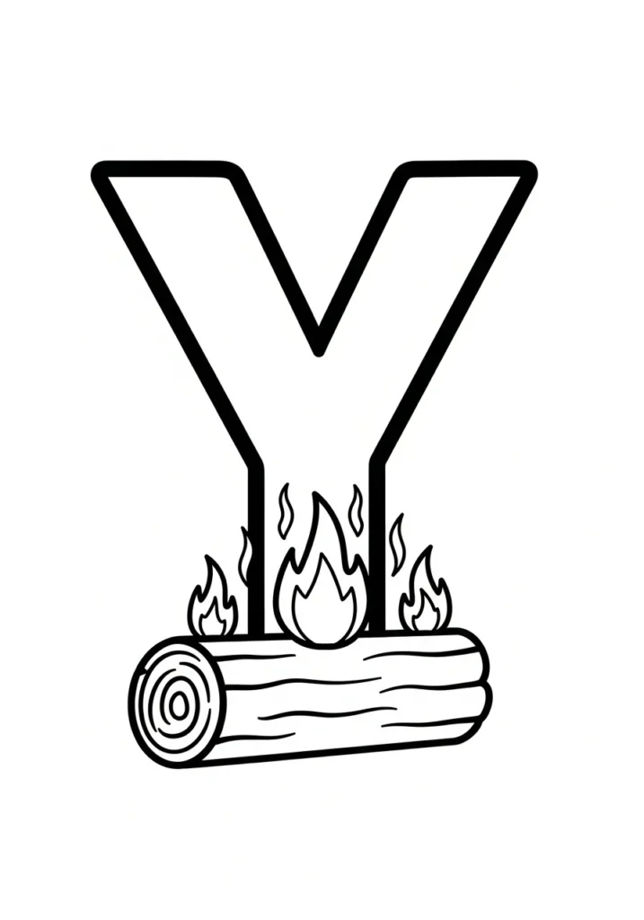 Christmas Alphabet Coloring Pages